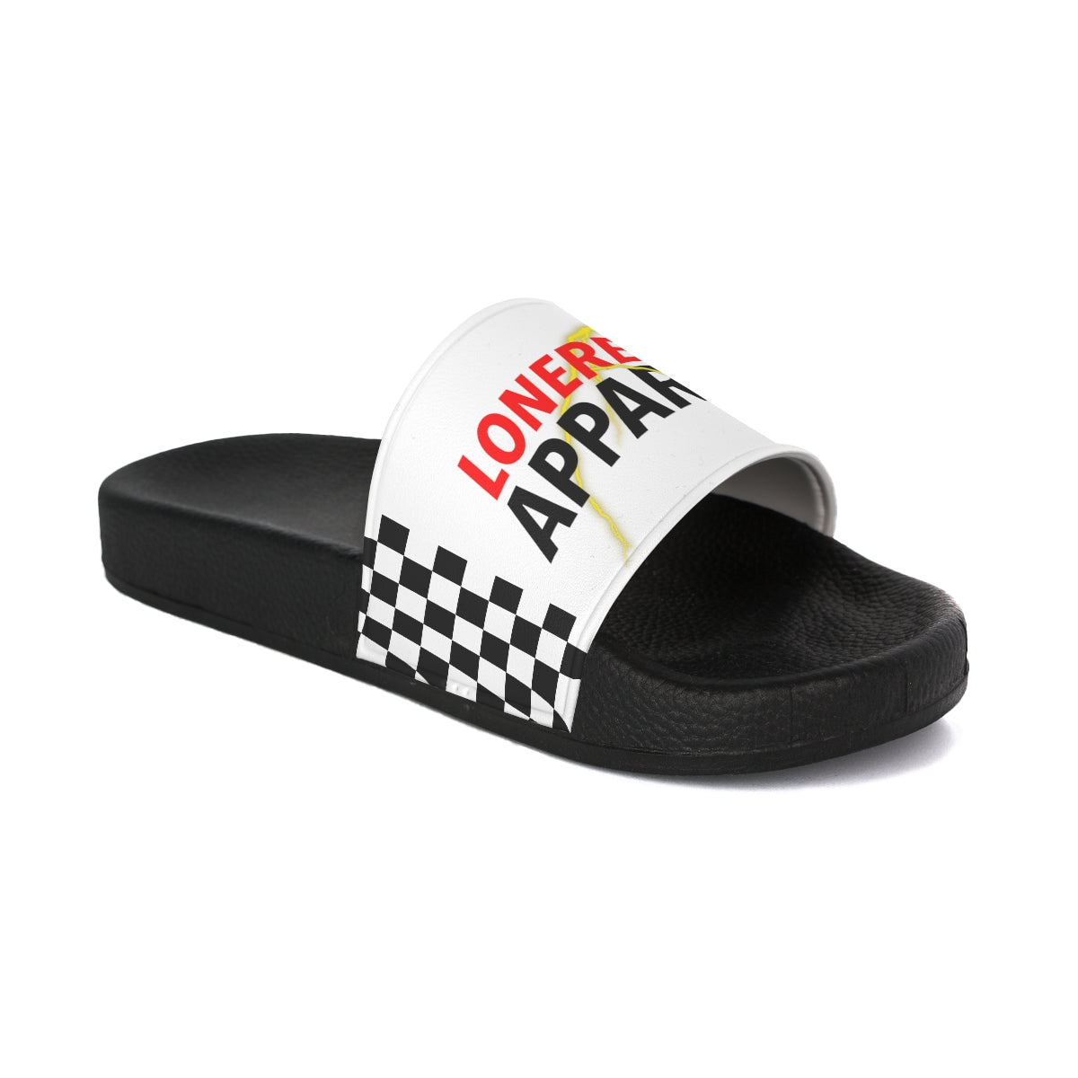 Checkered slides on sale