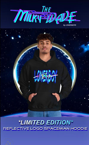 *LIMITED EDITION* Reflective Logo Spaceman Hoodie