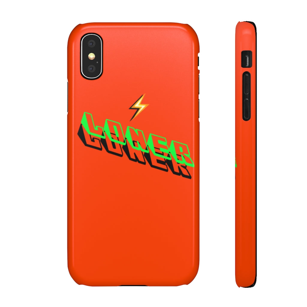 Bloodorange LONER Statement Snap Case