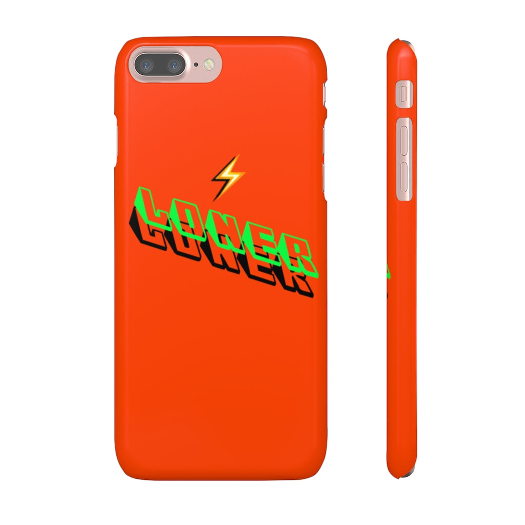 Bloodorange LONER Statement Snap Case