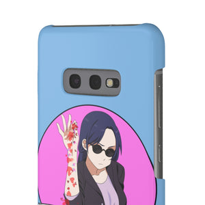 “Simp Bae” (Heartbreak Blue) Snap Case