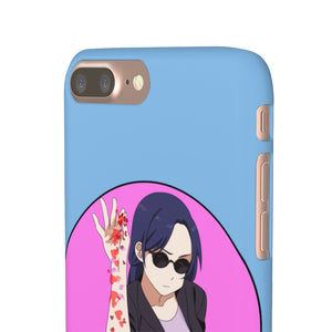 “Simp Bae” (Heartbreak Blue) Snap Case