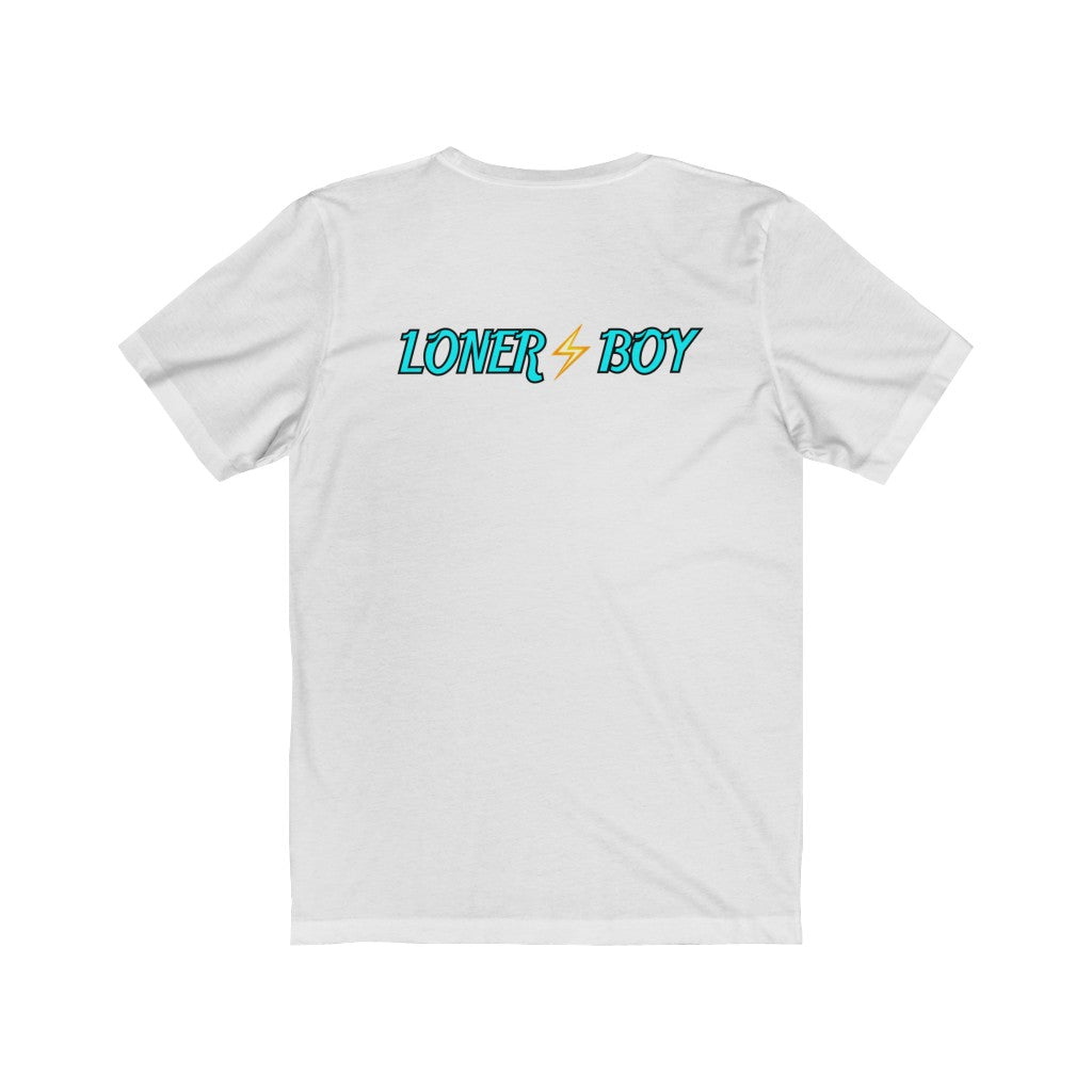 “Loners Are Lovers, too” Unisex Jersey Tee