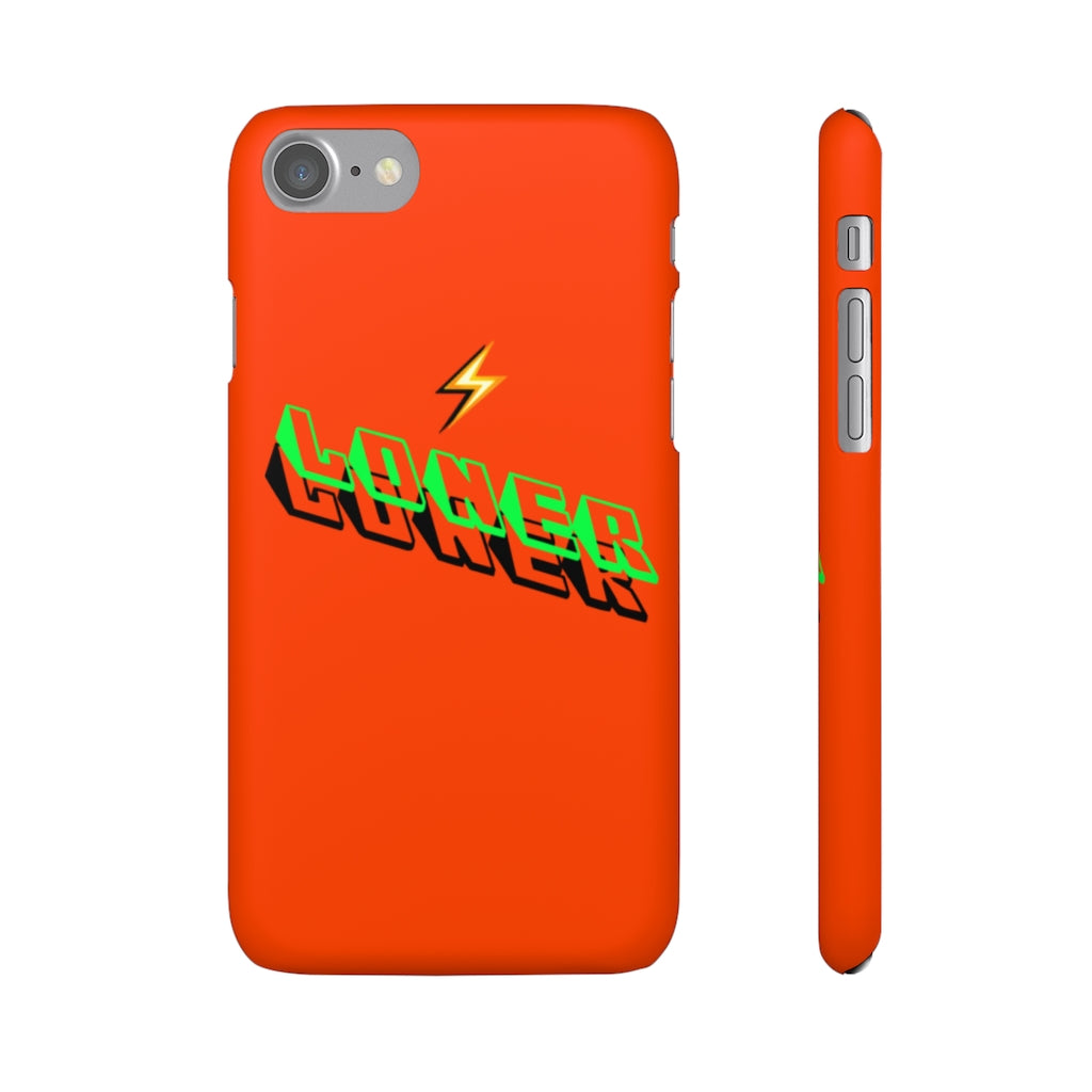 Bloodorange LONER Statement Snap Case