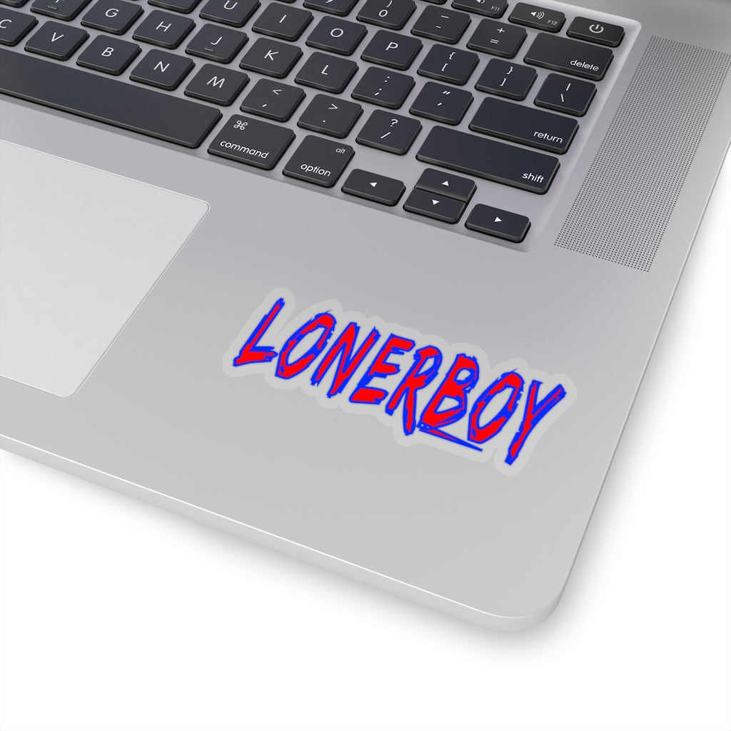 LONERBOY Logo (Spidey Style) Kiss-Cut Sticker