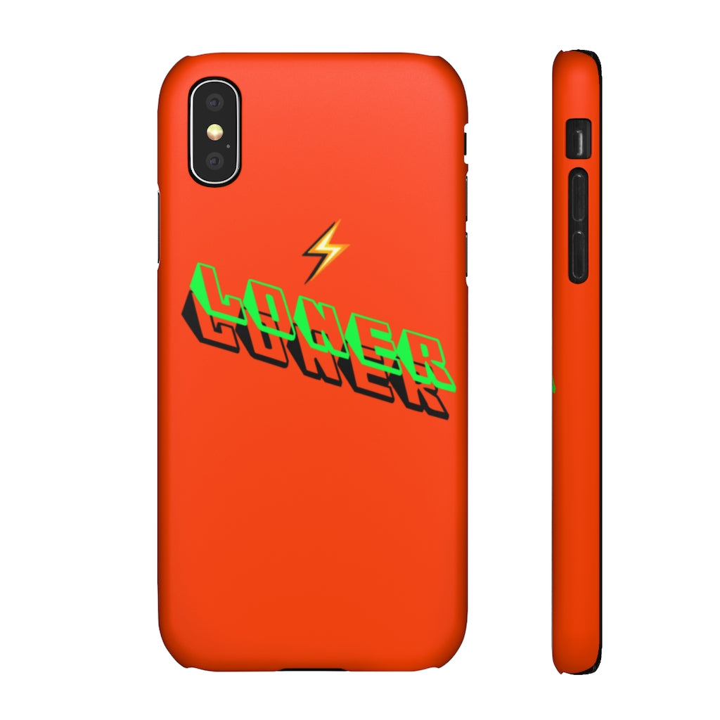 Bloodorange LONER Statement Snap Case