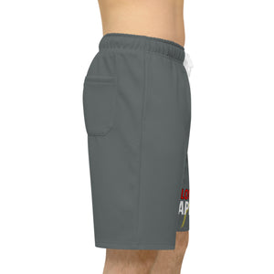 “Shot Caller” GRAY Athletic Long Shorts