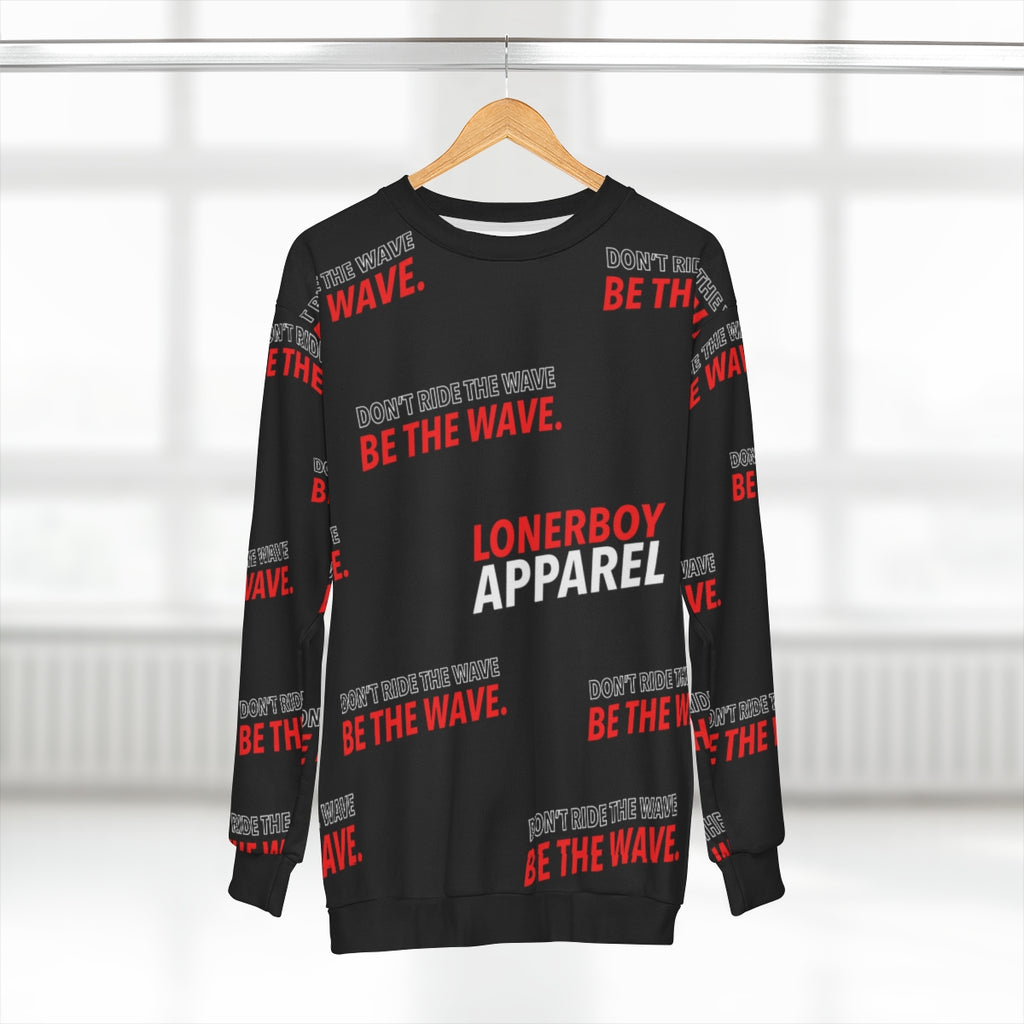 “That’s The Motto” AOP Unisex Long Sleeve Crewneck