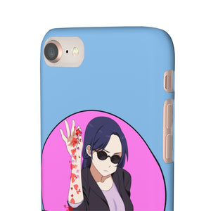 “Simp Bae” (Heartbreak Blue) Snap Case