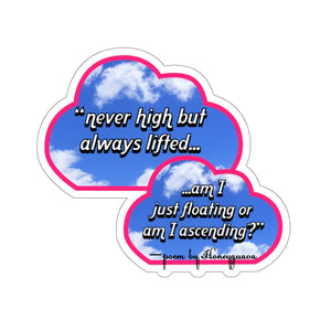 “Cloud9” Poem by Honeyguava Sticker