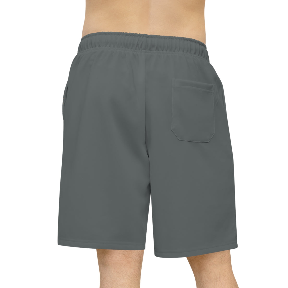 “Shot Caller” GRAY Athletic Long Shorts