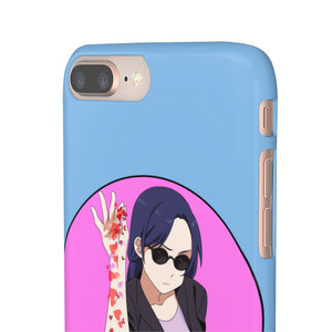 “Simp Bae” (Heartbreak Blue) Snap Case