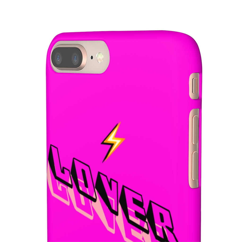 Powerpuff Pink LOVER Snap Case