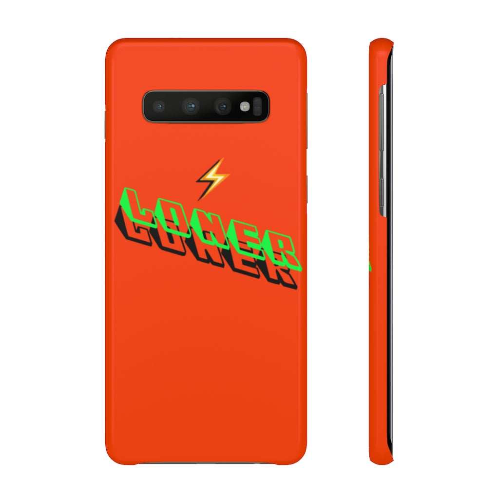 Bloodorange LONER Statement Snap Case