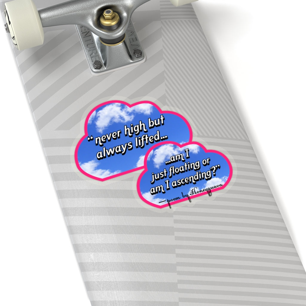 “Cloud9” Poem by Honeyguava Sticker