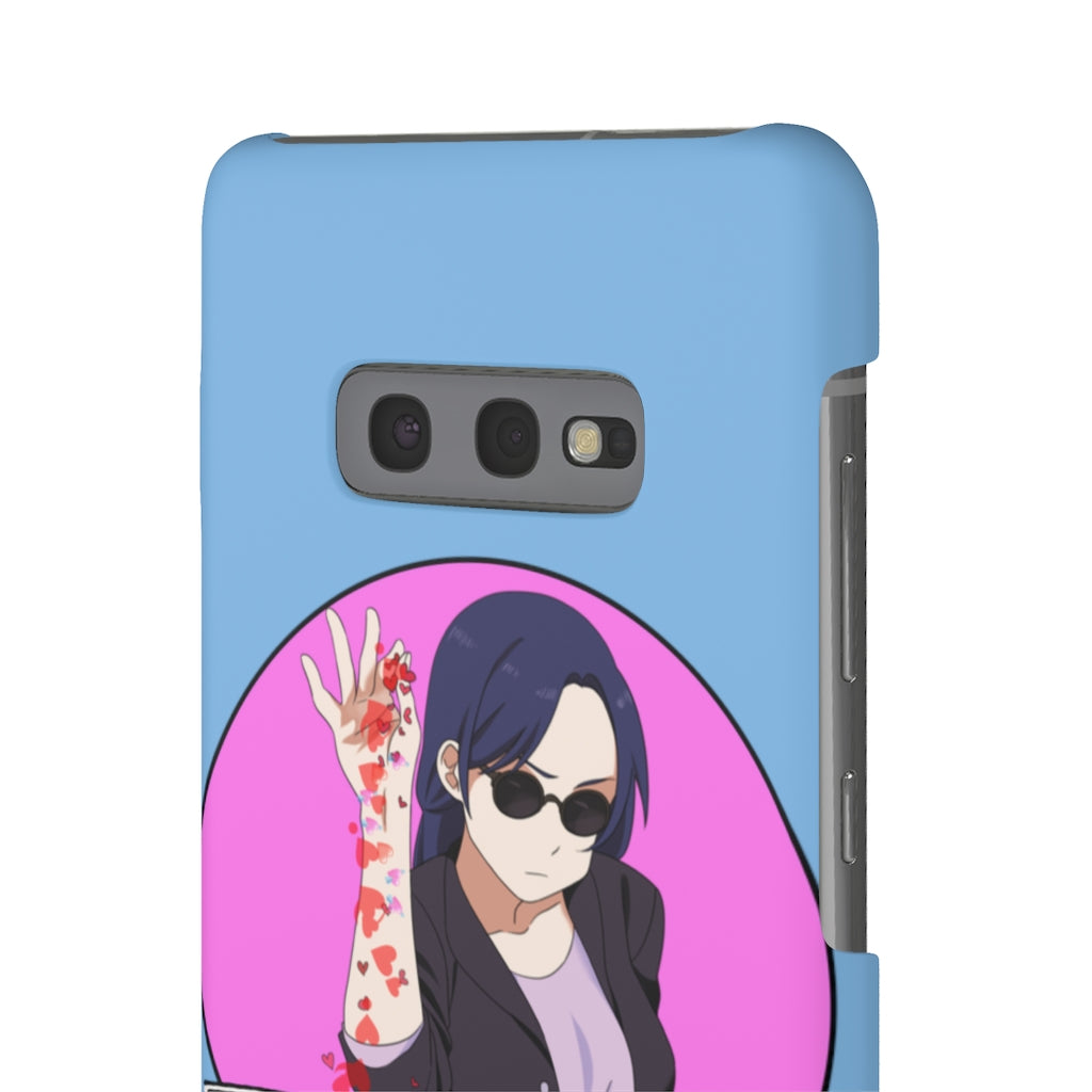 “Simp Bae” (Heartbreak Blue) Snap Case