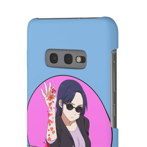 “Simp Bae” (Heartbreak Blue) Snap Case