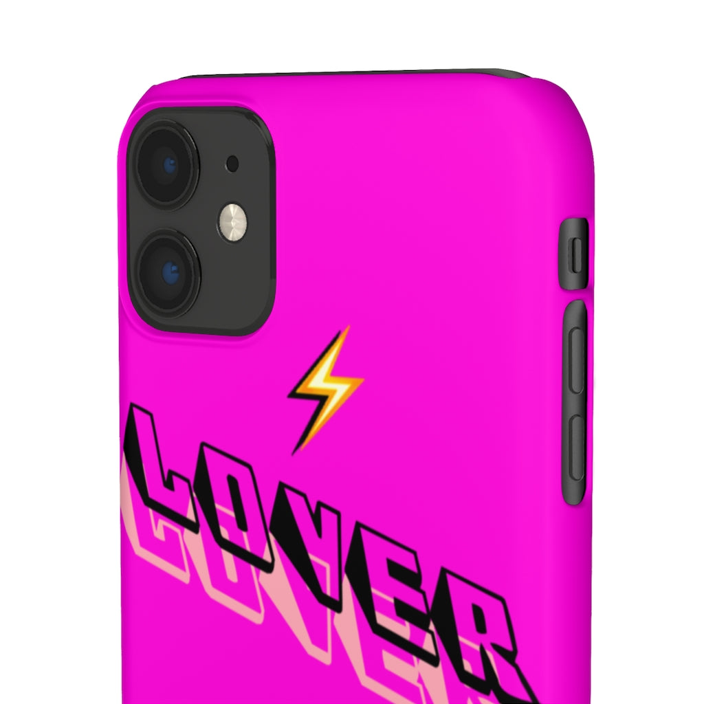 Powerpuff Pink LOVER Snap Case