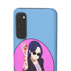 “Simp Bae” (Heartbreak Blue) Snap Case