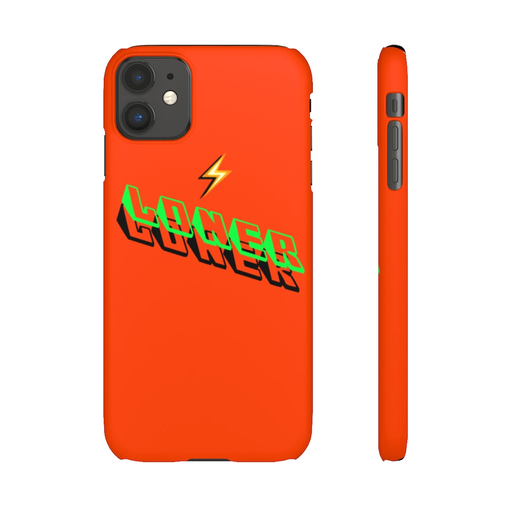 Bloodorange LONER Statement Snap Case