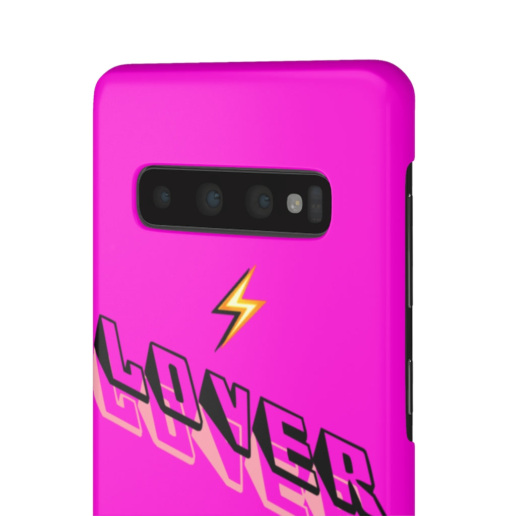 Powerpuff Pink LOVER Snap Case