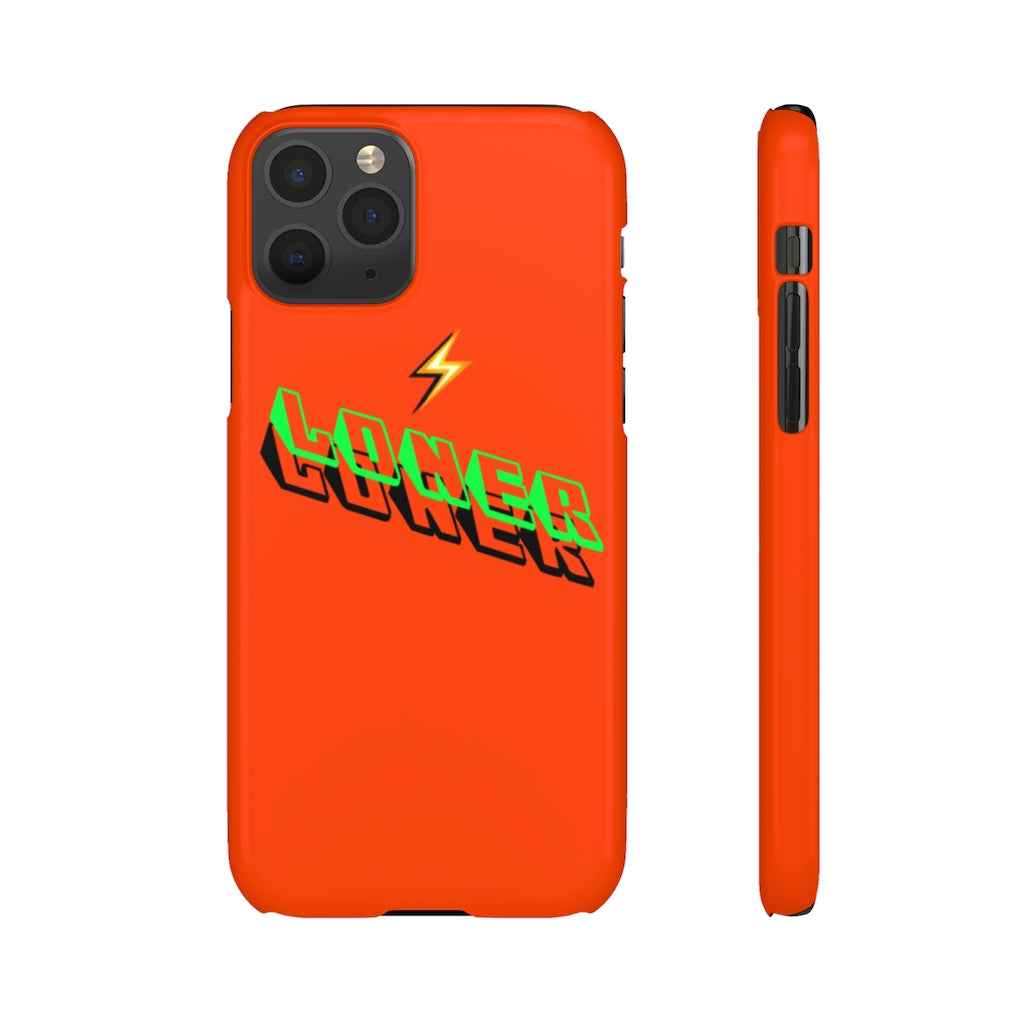 Bloodorange LONER Statement Snap Case