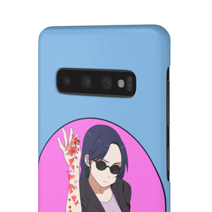 “Simp Bae” (Heartbreak Blue) Snap Case