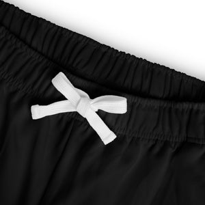 “Shot Caller” BLACK Athletic Long Shorts