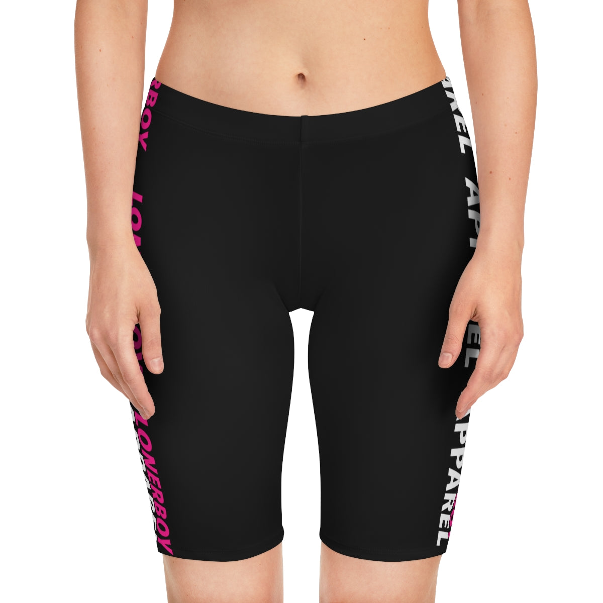 Women's Motorsport Biker Shorts (Black In Business)