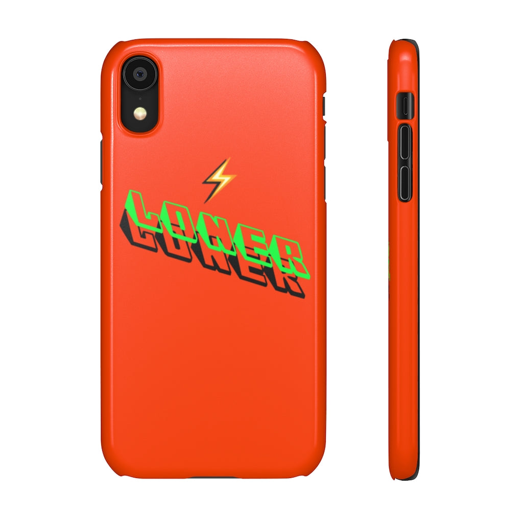 Bloodorange LONER Statement Snap Case